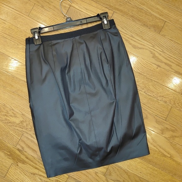 ANTHROPOLOGIE POLECI FAUX LEATHER PENCIL SKIRT 2 - Picture 3 of 7